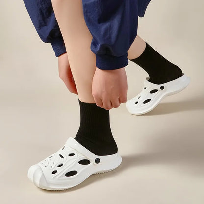 Herren Löcher Sandalen Hohl Atmungsaktive Flip Flops Clogs Schuhe