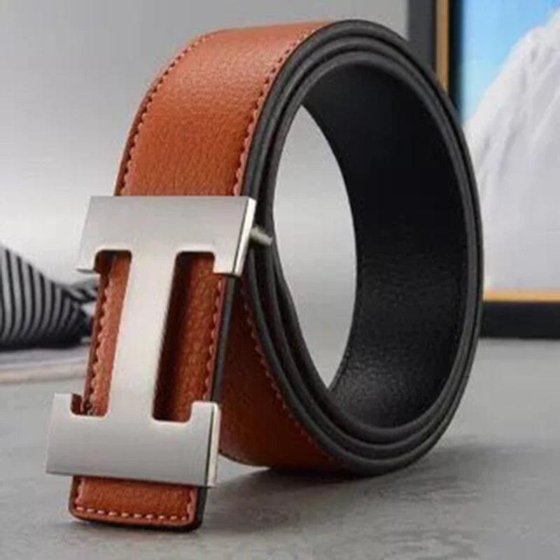 High Quality Men’s Genuine Cow Leather Belt