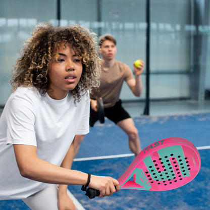 Housse de protection colorée pour raquettes de tennis de pointe 