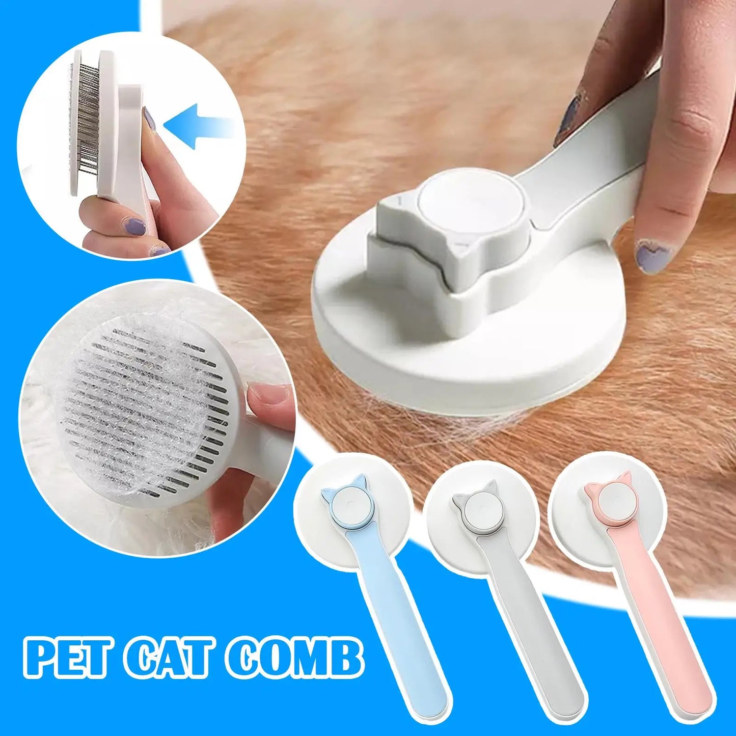 Pet Hair Brush Grooming - Hairs Removes