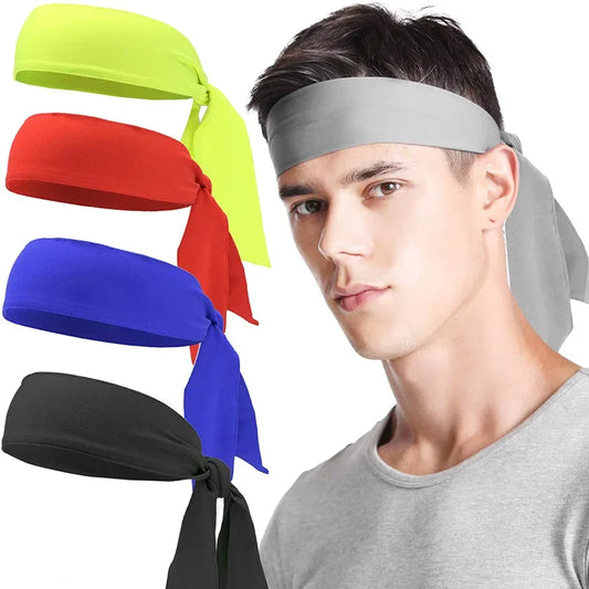 Colorful Unisex Elastic Sweatband for Sports & Fitness