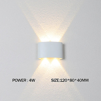 Wasserdichte LED-Wandleuchte für den Außenbereich