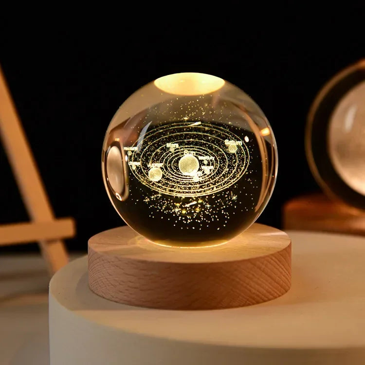3D-Kristallplaneten-Nachtlicht-Astronomie-Globus