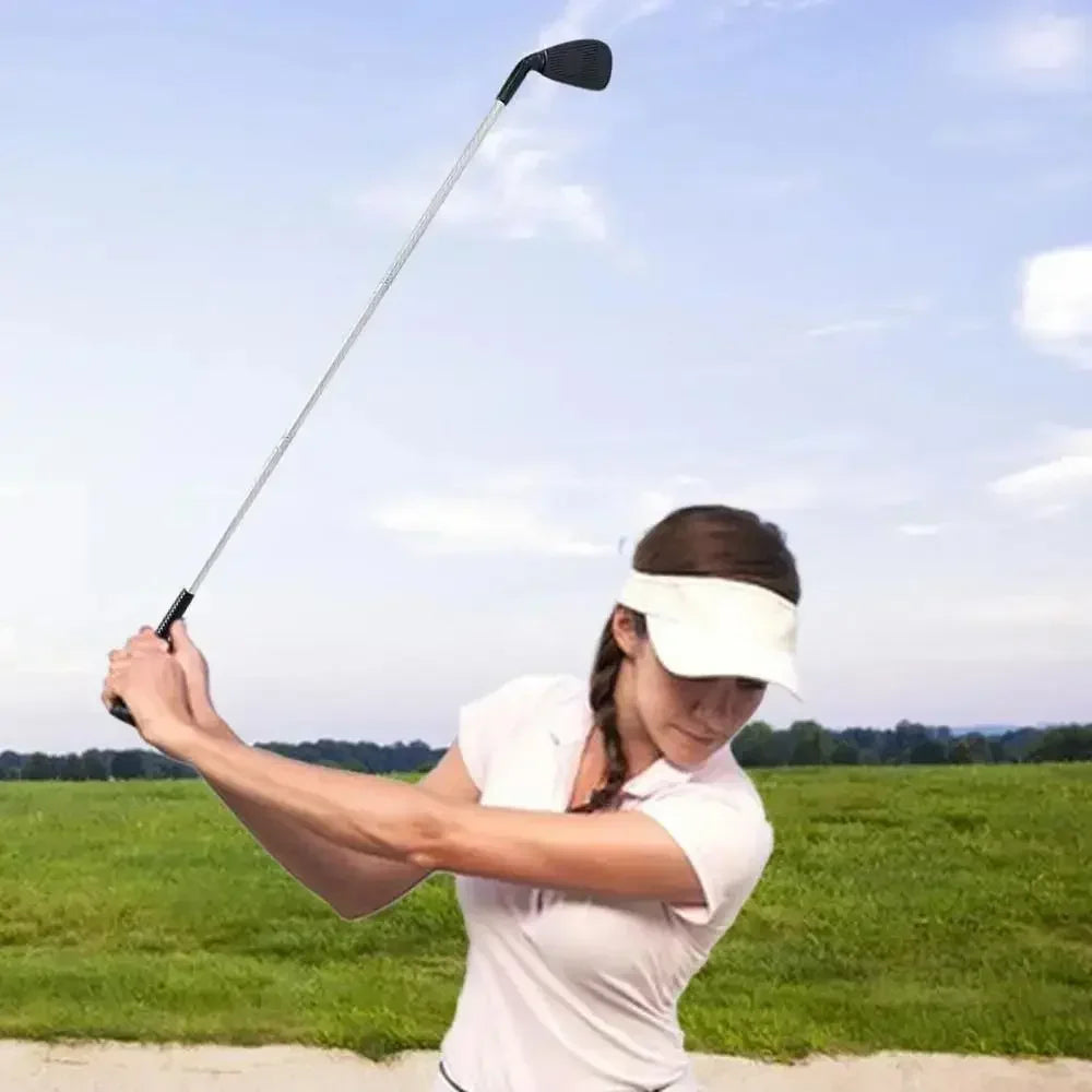 Long Golf Putter Training Club – Detachable Plastic & Metal Putter