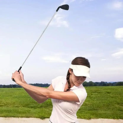 Long Golf Putter Training Club – Detachable Plastic & Metal Putter