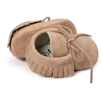 Newborn Baby Classical Lace-up Crib Crawl Shoes