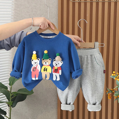 NEUE Frühlings-Herbst-Kinderkleidung – Baby-Baumwollkleidung