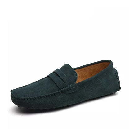 High-Quality Large Size Men's Leather Loafers