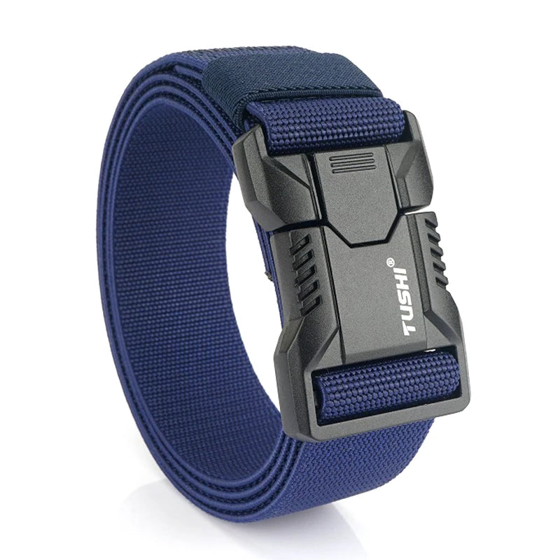 Durable Quick Release Elastic Belt for Men