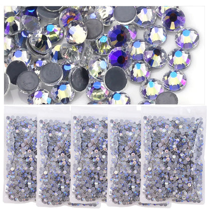 Strass pailletés à dos plat pour nail art, accessoires de décoration pour robe