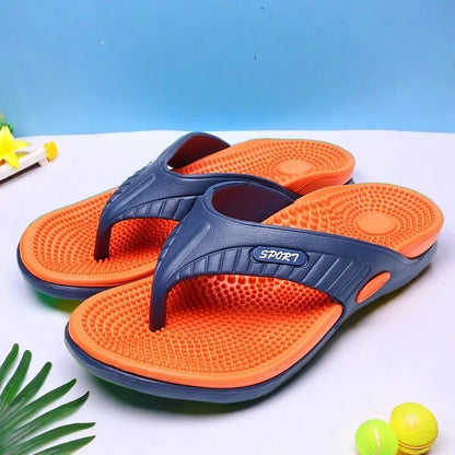 Men's Lightweight Massage Sole Indoor Beach Slippers