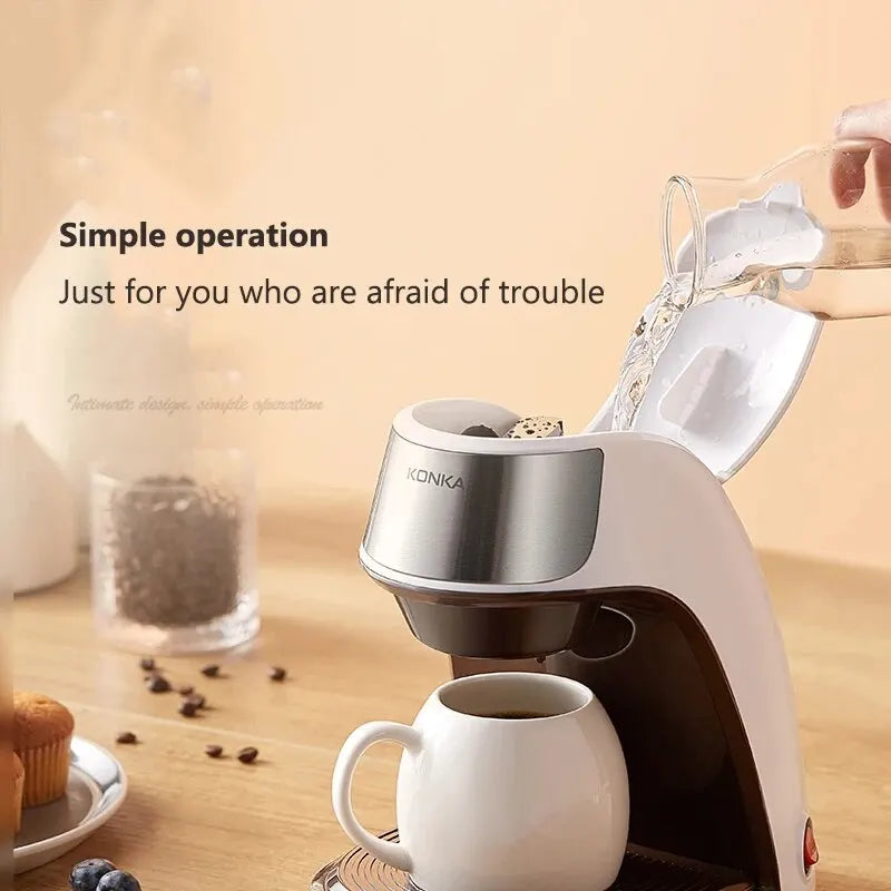 Versatile 2-in-1 Coffee & Tea Machine