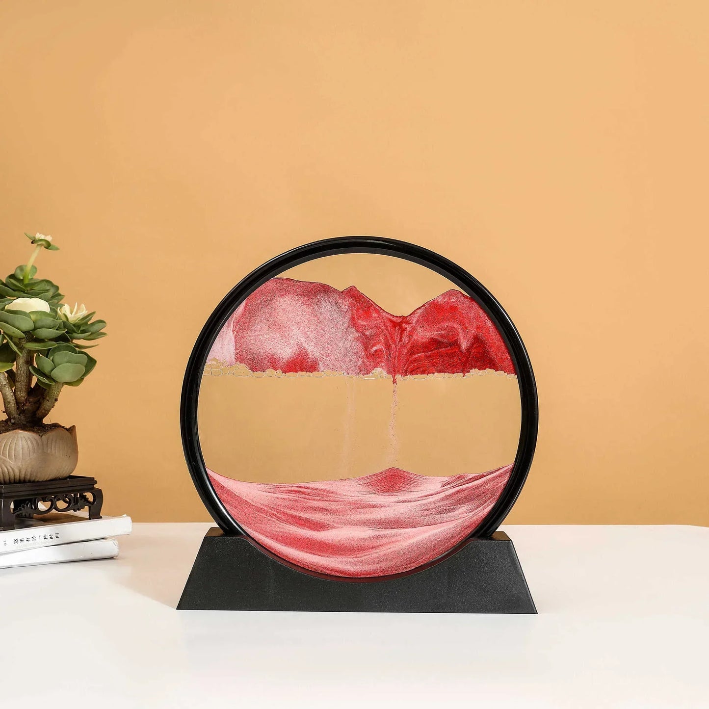 Round 3D Deep Sea Sandscape Sand Art