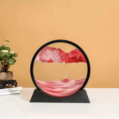 Round 3D Deep Sea Sandscape Sand Art