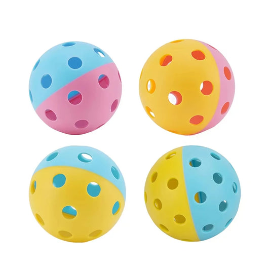 Pickleball lumineux élastique multicolore durable 