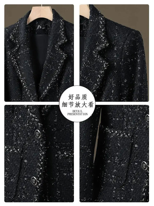 Women's Long Sleeve Single Breasted Casual Blazer