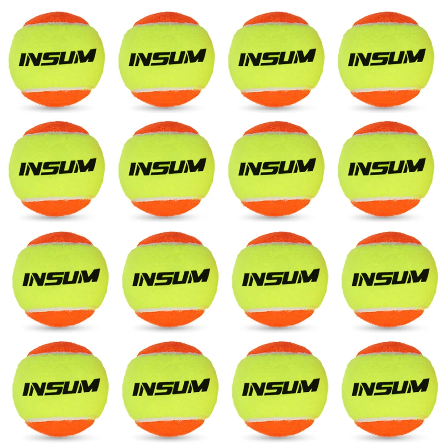 16-Pack Tennis Training Balls