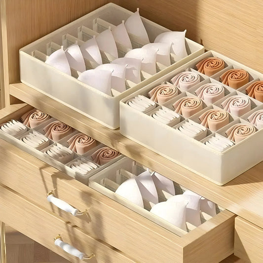 Wardrobe Clothes Storage Organizer Boxes - Drawer Separator