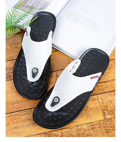 Rutschfester Bade-Flip-Flop, lässiger Strand-Slipper