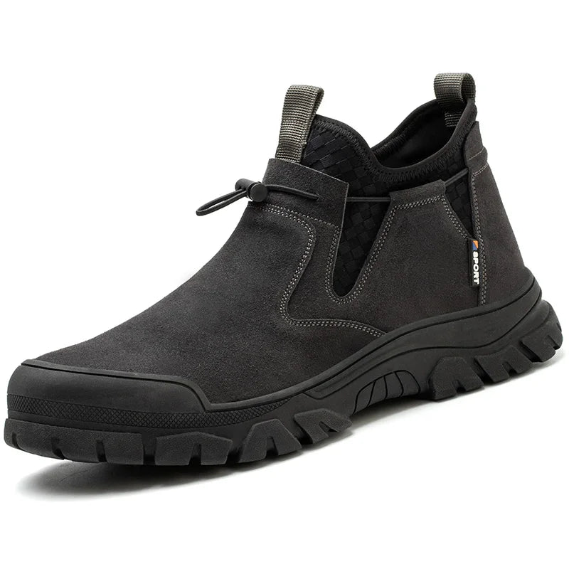 Herren-Arbeitsstiefel – Sicherheitsschuhe mit Stahlkappe und Durchtrittschutz für den Außenbereich 