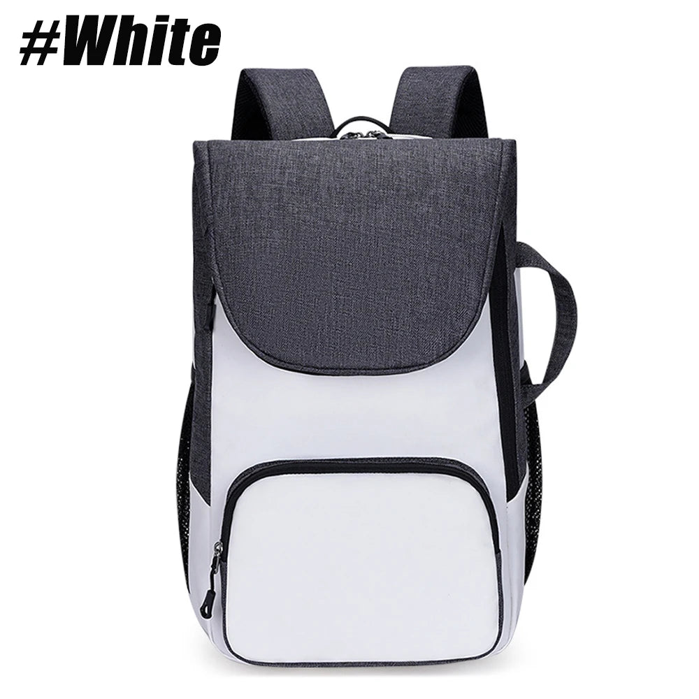 Unisex-Tennis- und Pickleball-Rucksack mit Schuhfach – bietet Platz für 2 Schläger