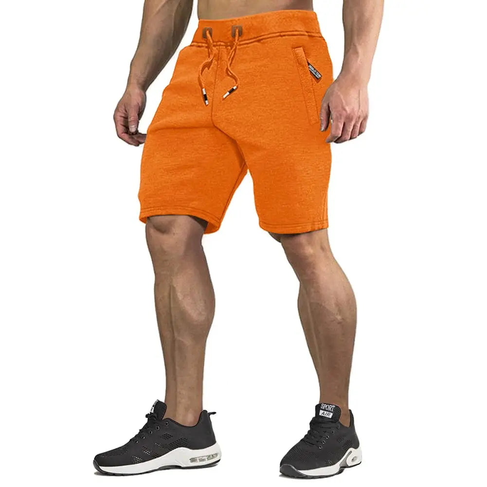 Short de course à taille élastique pour hommes