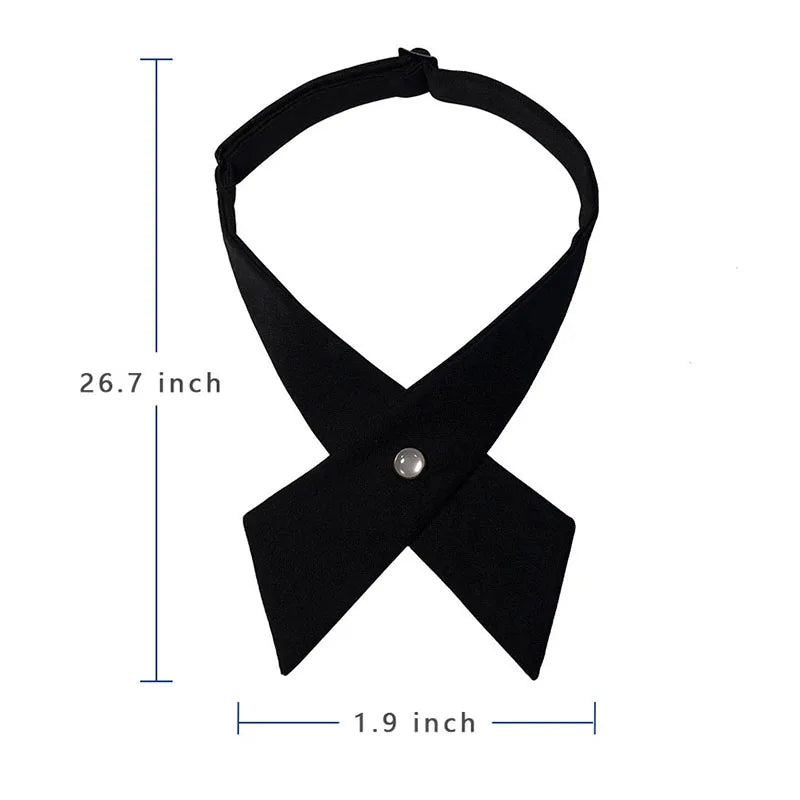 Adjustable Cross Bow Ties for Men