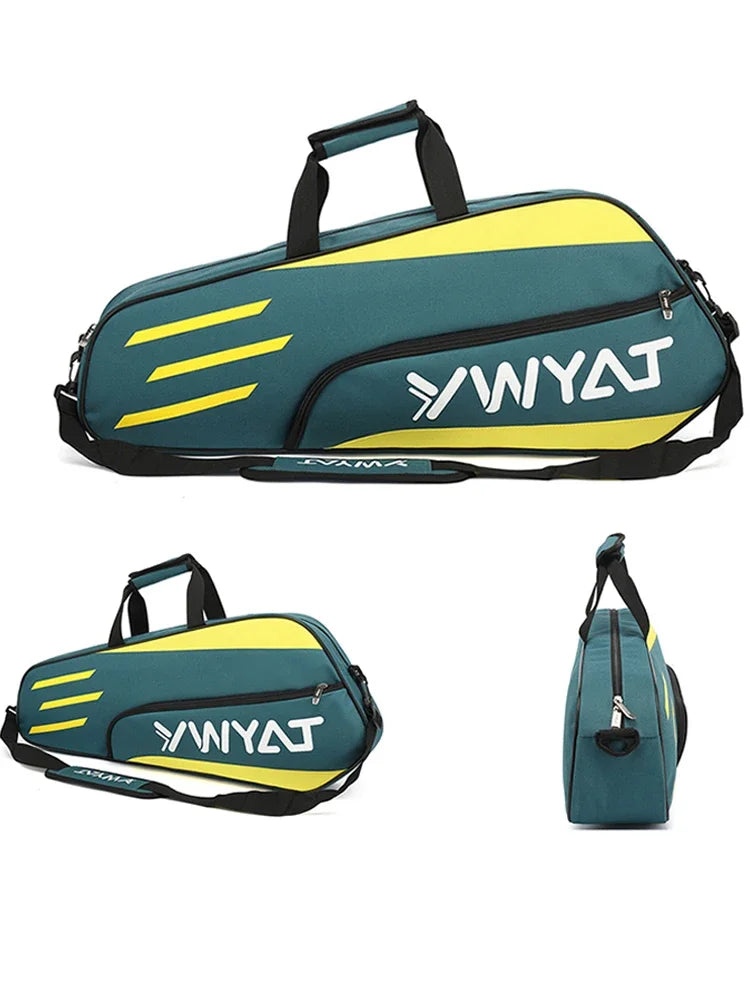 Unisex-Sechserpack wasserdichte Badmintonschlägertasche 