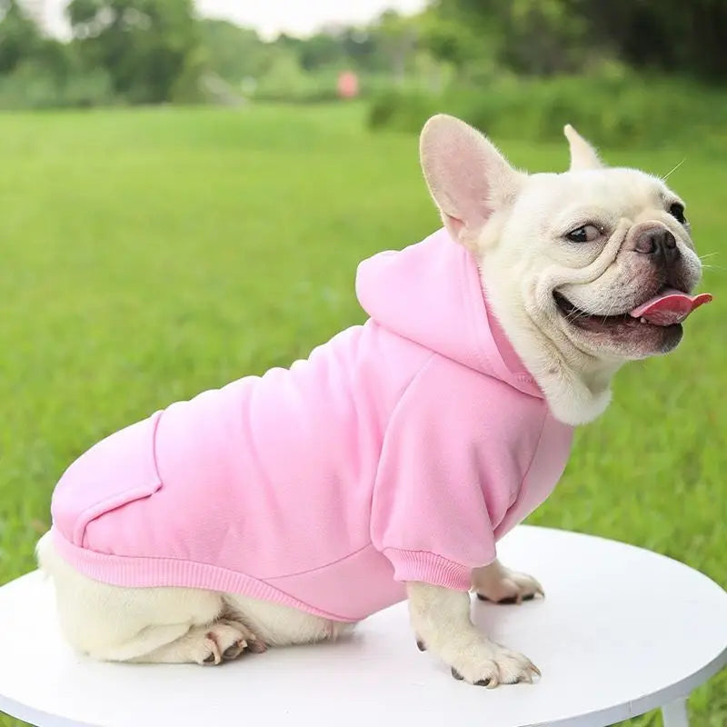 Haustier-Hundekleidung – warmer Hundepullover mit Taschen