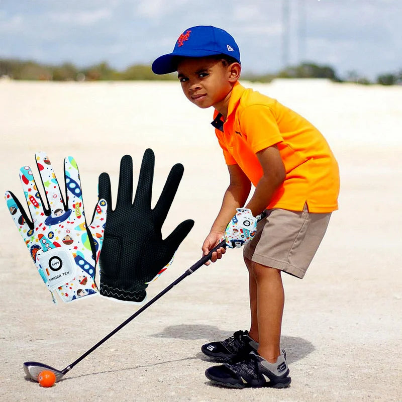 Gants de golf respirants pour enfants juniors