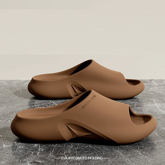 Lässiger Sport-Outdoor-Slipper mit offener Zehenpartie