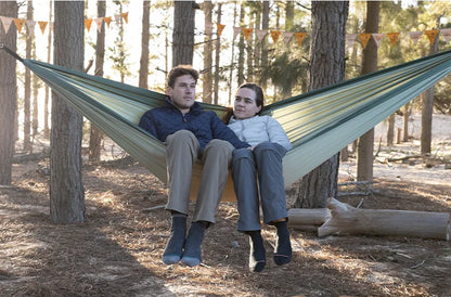 Hamac balançoire ultraléger résistant aux déchirures pour 2 personnes