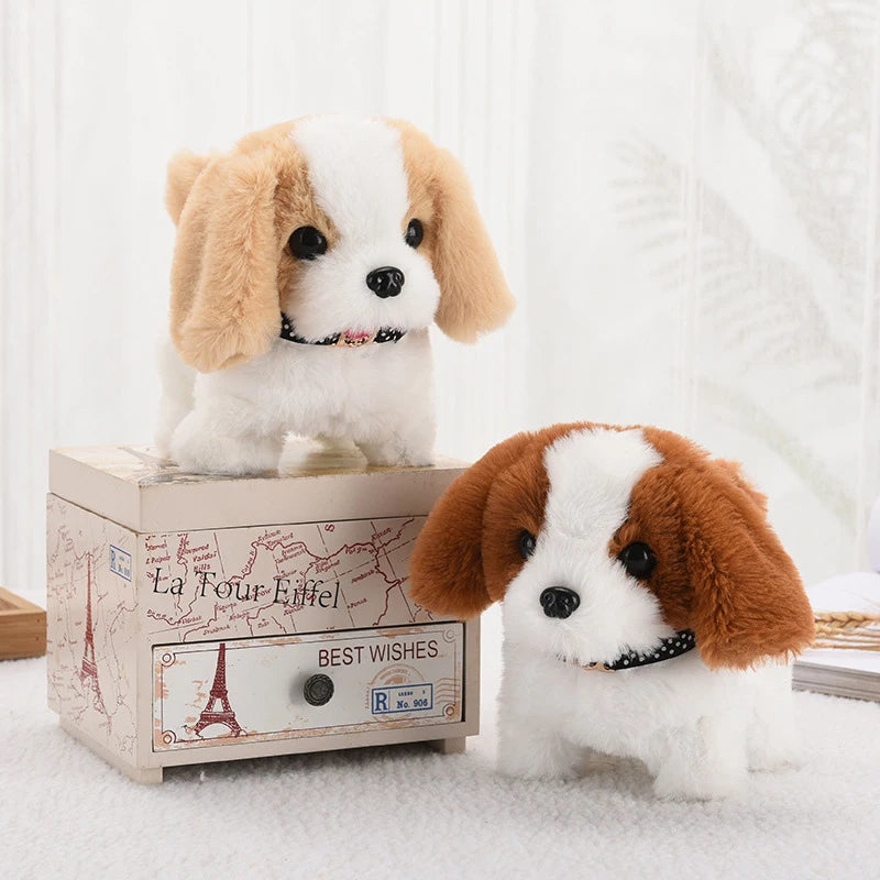 Jouet en peluche pour chien, poupée mignonne pour bébé, électrique, éducatif et interactif