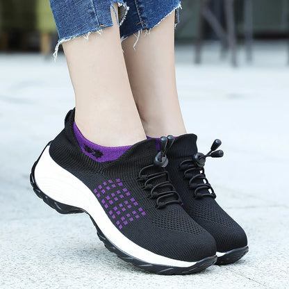 Women's Autumn Fashion Platform Sneakers