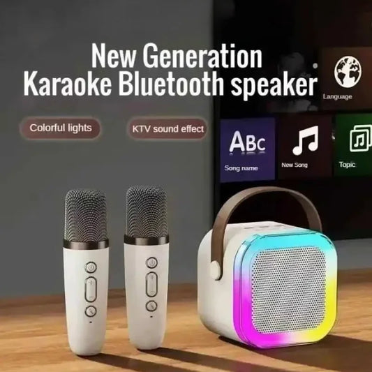 Bluetooth K12 Karaoke-Maschine mit Mikrofonen