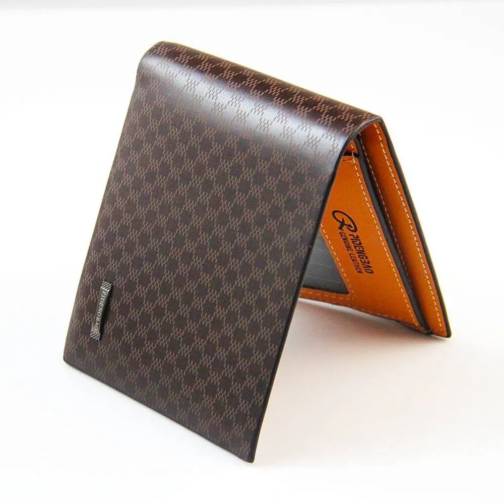 High-Quality Men's PU Leather Wallet with Card Holders