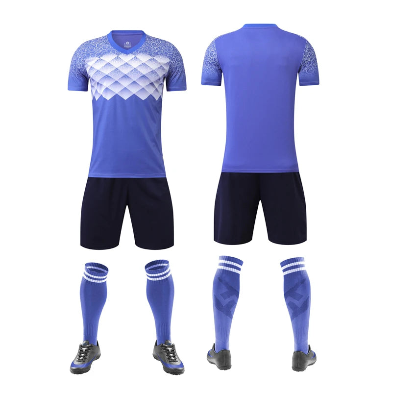 Breathable Adult Football Jersey Set