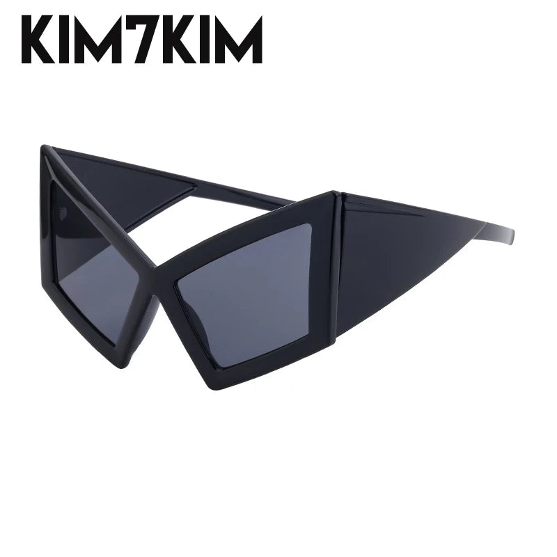 Women's Big Frame Oversized Cat Eye Sunglasses
