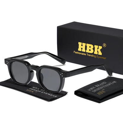 Unisex Retro Square Punk Sunglasses