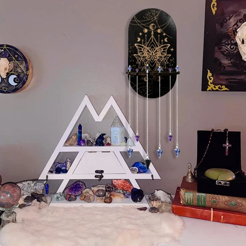 Wandbehangregal Boho Home Decor – Regale an der Wand Holzdekoration