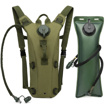 Military Tactical Hydration Pack with 3L Bladder
