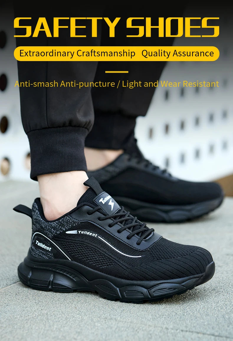 Chaussures de sécurité légères - Baskets pour hommes