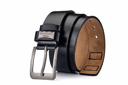 Casual Leather Jeans Belt for Men