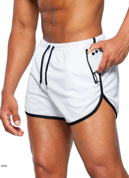 Men's Summer Fitness Mesh Gym Sport Shorts