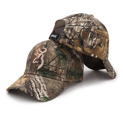 Unisex Browning Camo Golf Cap - Military Style