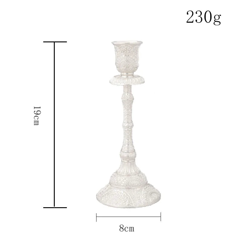 Elegant Decorative Candlestick Holder Set