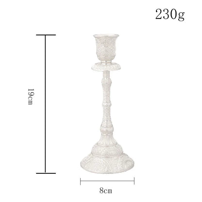Elegant Decorative Candlestick Holder Set