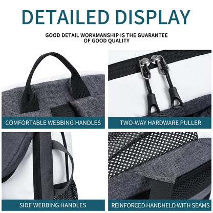 Unisex-Tennis- und Pickleball-Rucksack mit Schuhfach – bietet Platz für 2 Schläger