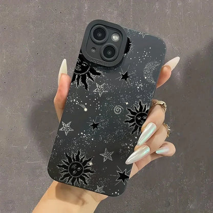 Coque antichoc pour téléphone Moon &amp; Sun