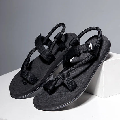 Herren-Hausschuhe mit weicher Sohle – Klobige Gladiatorensandalen 